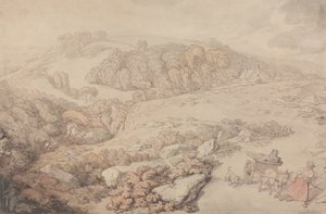 Bodmin Moor af Thomas Rowlandson